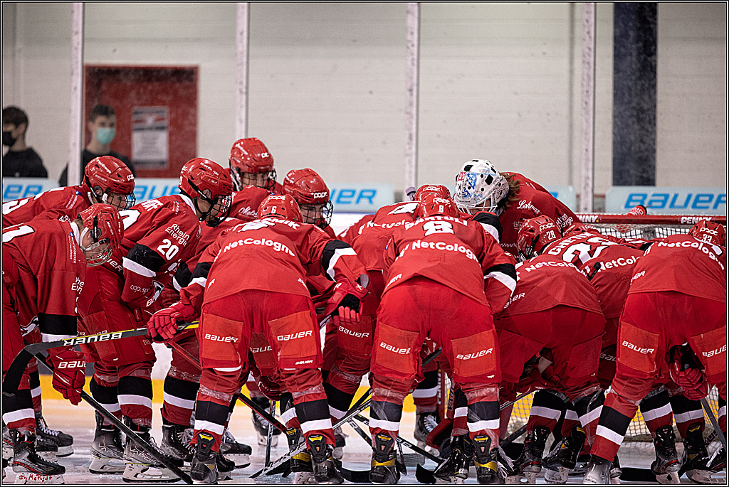 U20-DNL Meisterschaftsfinale;  Koelner Junghaie - Eisbaeren Juniors Berlin; Koeln, 27.03.2022